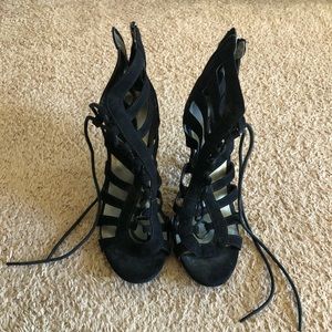 Lace up heels